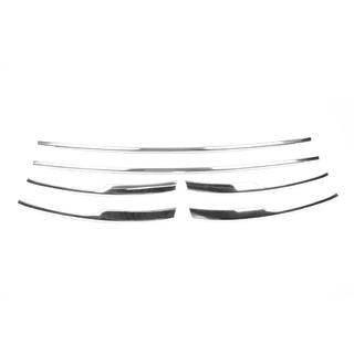 Bumper Grille Trim Covers 2015-2019 (6 pcs, Stainless Steel) photo 2