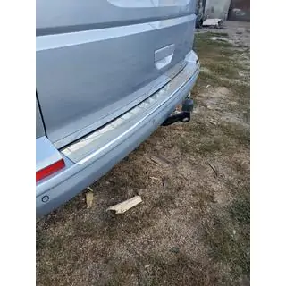 Rear Bumper Protector Omsa Gloss (1 Door, Stainless Steel)