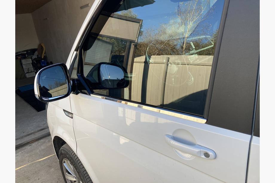 Volkswagen T6 2015-2024 Window Trim (2 pcs, Stainless Steel) Image