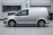 Volkswagen Caddy 2015-2020 Side Steps Tayga Grey (2 pcs, Aluminum) photo 1