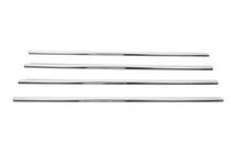 Chevrolet Aveo T300 2011-2020 Lower window trims stainless steel Hatchback, OmsaLine - Italian Stainless Steel photo 4
