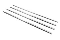Chevrolet Aveo T300 2011-2020 Lower window trims stainless steel Hatchback, OmsaLine - Italian Stainless Steel photo 5