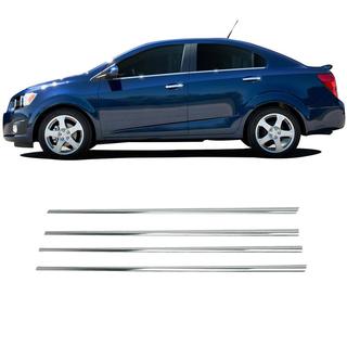 Lower window trims stainless steel photo 2