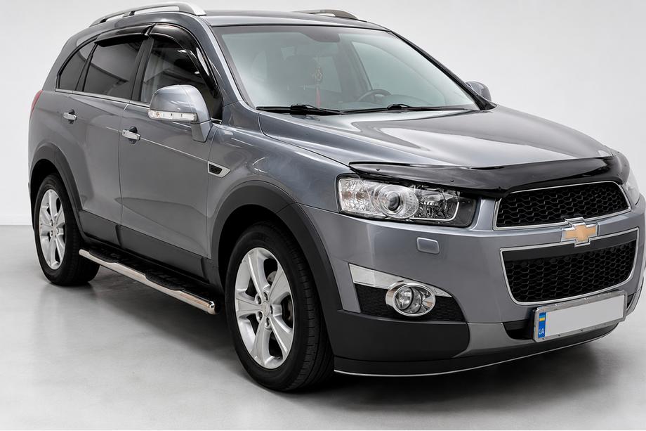 Chevrolet Captiva 2006-2019 Side Bars (2 pcs, Stainless Steel) Image