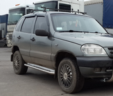 Chevrolet Niva 1998-2020 Side Steps Premium (2 pcs, Stainless Steel) Ø60 photo 1