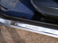 Citroen Berlingo 1996-2008 Carmos V1 Stainless Steel Door Sill Protectors (2 pcs) photo 2
