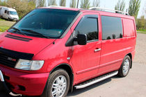 Mercedes Vito W638 1996-2003 Side Steps Fullmond (2 pcs, aluminum) photo 4