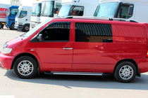 Mercedes Vito W638 1996-2003 Side Steps Fullmond (2 pcs, aluminum) photo 5