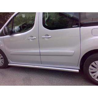 Side Pipes (2 pcs, Stainless Steel) Citroen Berlingo 1996-2008 photo 2