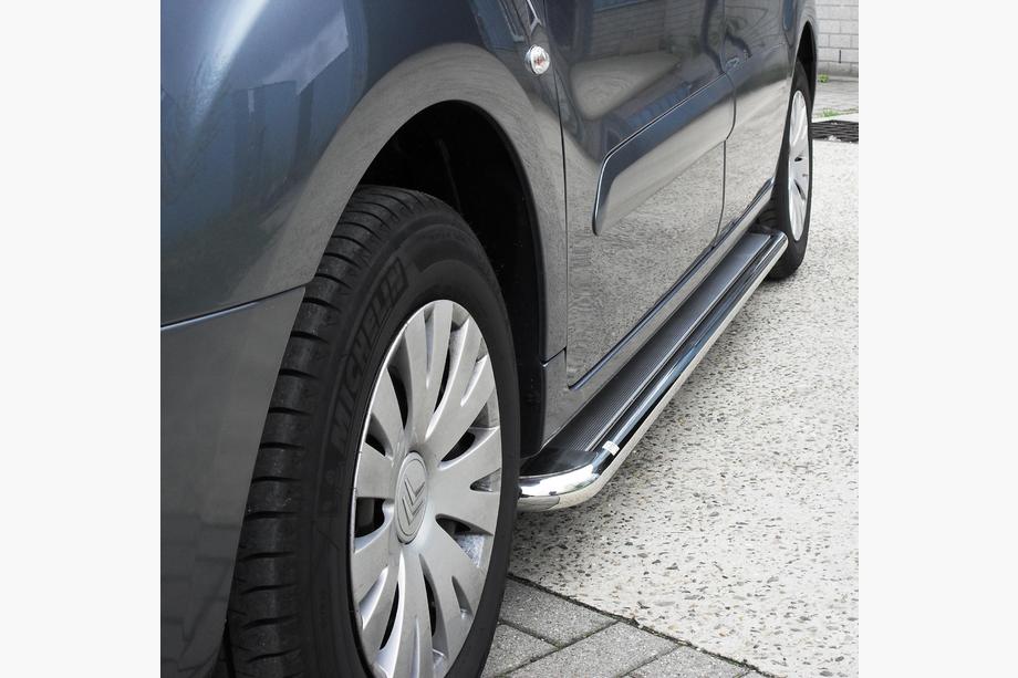 Citroen Berlingo 1996-2008 Premium Side Steps (2 pcs, Stainless Steel) Image