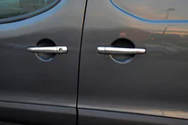 Citroen Berlingo 2008-2018 Chrome Door Handle Covers (Stainless Steel) photo 1