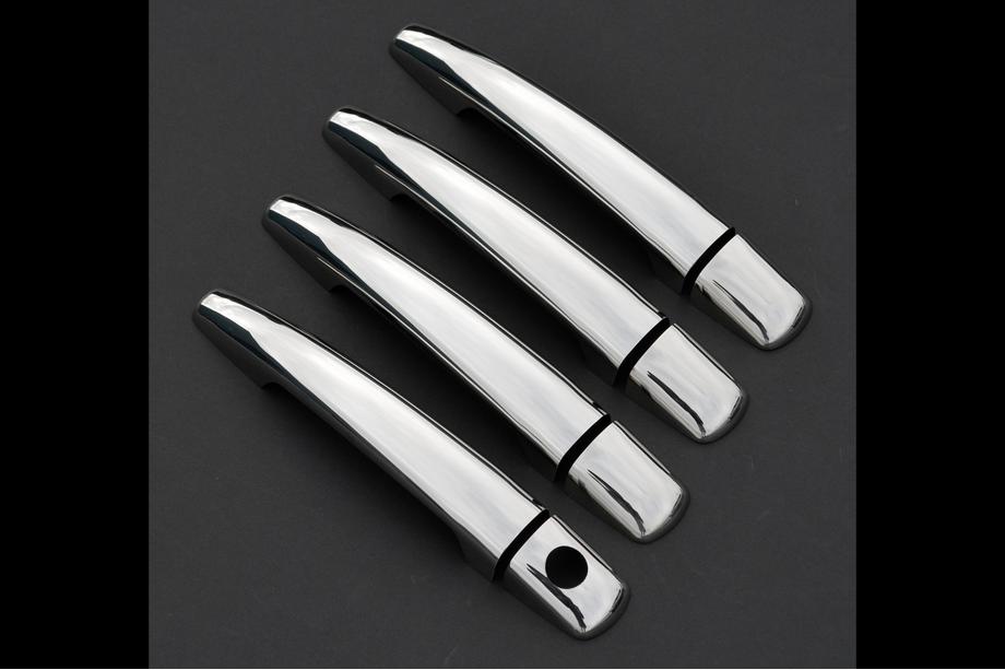 Citroen Berlingo 2008-2018 Chrome Door Handle Covers (Stainless Steel) 4 pcs, Carmos - Turkish Steel Photo 2