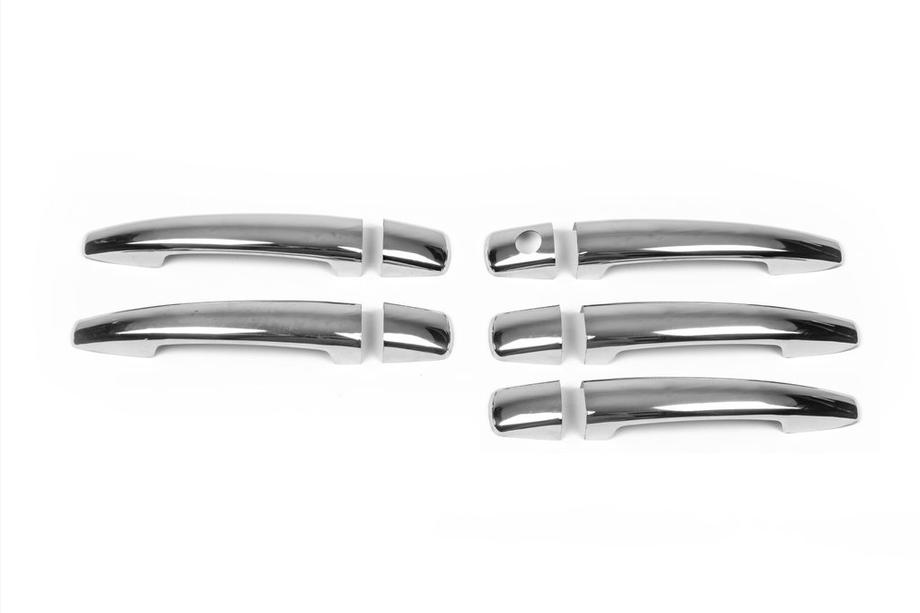Citroen Berlingo 2008-2018 Chrome Door Handle Covers (Stainless Steel) 4 pcs, Carmos - Turkish Steel Photo 6