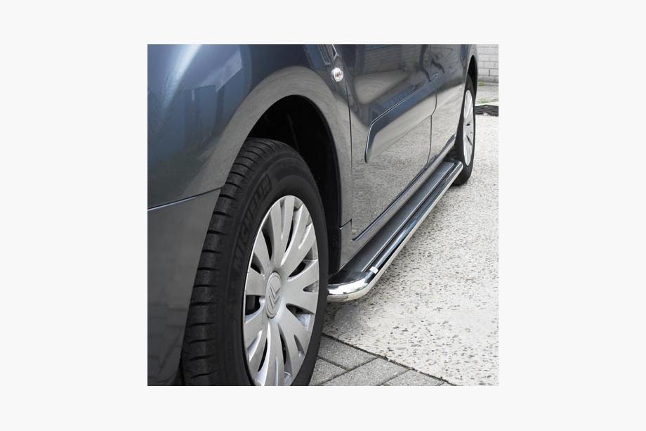 Citroen Berlingo 2008-2018 Premium Side Steps (2 pcs, Stainless Steel) d60 Image