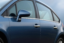 Citroen C-4 2004-2010 Stainless Steel Window Trim photo 1
