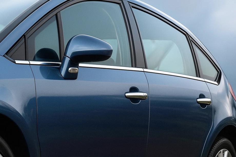 Citroen C-4 2004-2010 Stainless Steel Window Trim Image