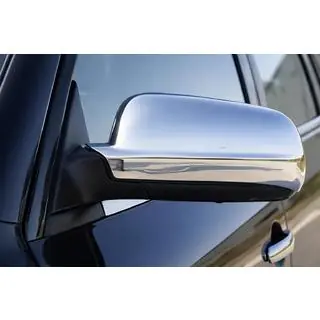 A6 (94-97) Chrome Mirror Covers Stainless Steel photo 1