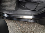Chevrolet Aveo T250 2005-2011 Carmos Stainless Steel Door Sill Protectors (4 pcs) photo 6