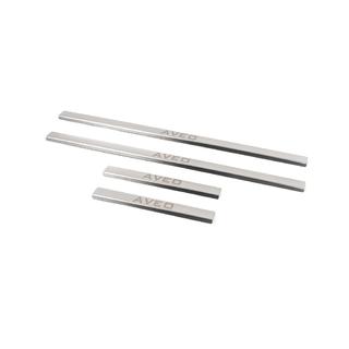 Carmos Stainless Steel Door Sill Protectors (4 pcs) photo 1