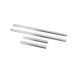 Carmos Stainless Steel Door Sill Protectors (4 pcs) photo 1