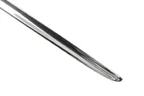 BMW 5 Series E34 1988-1995 Chrome trim above license plate (stainless steel) photo 3