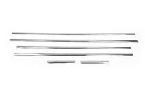Audi A4 B7 2004-2008 Lower Window Trim Stainless Steel (6 pcs) photo 2