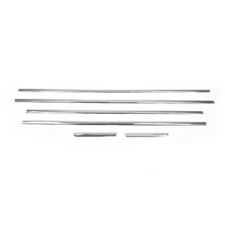 Lower Window Trim Stainless Steel (6 pcs) Audi A4 B7 2004-2008 photo 2