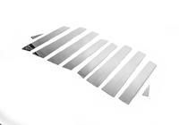 Audi Q7 2005-2015 Stainless Steel Door Pillar Trim photo 3