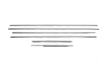 BMW X5 E53 1999–2006 Lower Stainless Steel Door Moldings (6 pcs) photo 2