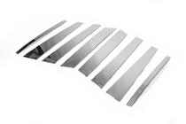 BMW X5 E53 1999–2006 Stainless Steel Door Pillar Trim (8 pcs) photo 4