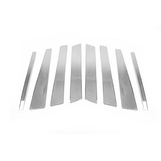 Stainless Steel Door Pillar Trim (8 pcs) BMW X5 E53 1999–2006 photo 3