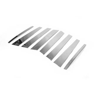 Stainless Steel Door Pillar Trim (8 pcs) BMW X5 E53 1999–2006 photo 4