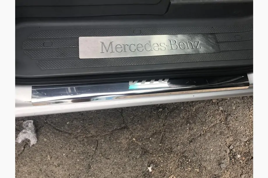 Mercedes Vito W639 2004-2014 Door Sill Covers Laser-Style (2 pcs, Stainless Steel) Photo 7