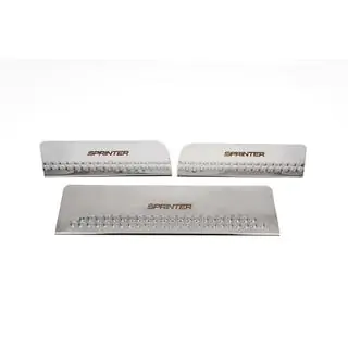 Carmos V1 Interior Door Sill Protectors (3 pcs, stainless steel) photo 1