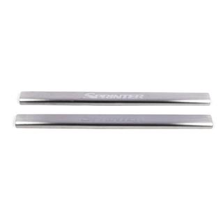 Door Sill Covers Lazer-Style (2 pcs, Steel) Mercedes Sprinter W906 2006–2018 photo 2