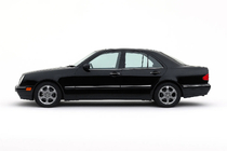 Mercedes E-class W210 1995-2002 Window lower trim stainless steel (4 pcs) OmsaLine - Italian Stainless Steel photo 3