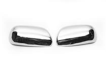 Toyota Camry 2006-2011 Chrome Mirror Covers (2 pcs) OmsaLine - Italian Stainless Steel photo 3