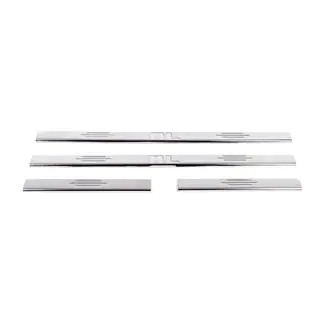 Stainless Steel Door Sill Protectors (Carmos, 4 pcs) photo 2