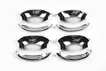 Peugeot 307 2001-2008 Chrome Handle Cup Covers (4 pcs, plastic) photo 4