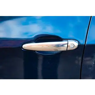 Chrome Door Handle Covers (4 pcs, Stainless Steel) BMW X5 E70 2007-2013 photo 2