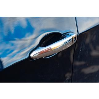 Chrome Door Handle Covers (4 pcs, Stainless Steel) BMW X5 E70 2007-2013 photo 4