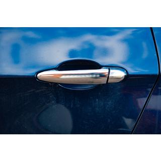Chrome Door Handle Covers (4 pcs, Stainless Steel) BMW X5 E70 2007-2013 photo 3