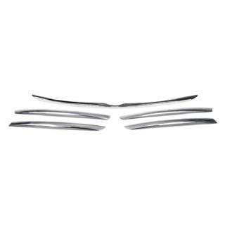 Chrome Trim Covers for Grille Edge (5 pcs, Stainless Steel) Mercedes ML W163 1997-2005 photo 3