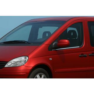 Lower window trims stainless steel (2 pcs)