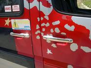Mercedes Sprinter W901/902/903/904/905 1995–2006 Chrome Door Handle Covers (4 pcs, Stainless Steel) photo 3