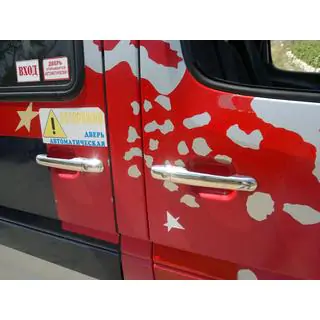 Chrome Door Handle Covers (4 pcs, Stainless Steel) photo 3