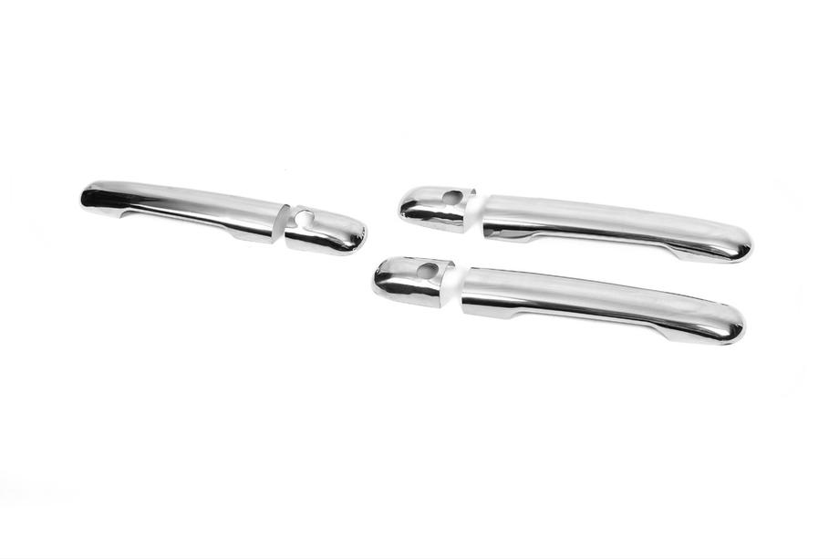 Mercedes Vito W638 1996-2003 Chrome Door Handle Covers (Stainless Steel) 3 pcs. Carmos - Turkish steel Photo 10