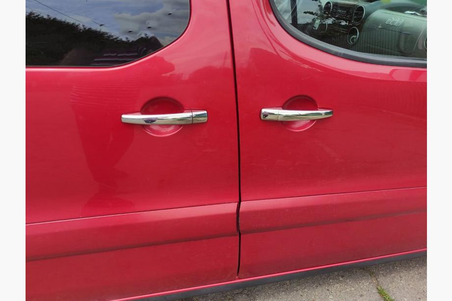 Fiat Scudo 2007-2015 Stainless Steel Door Handle Covers 4 pcs. Carmos - Turkish steel Photo 13
