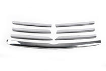 Mercedes Vaneo W414 2001-2005 Chrome Grille Trim Covers (7 pcs, Stainless Steel) photo 2