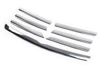 Mercedes Vaneo W414 2001-2005 Chrome Grille Trim Covers (7 pcs, Stainless Steel) photo 3